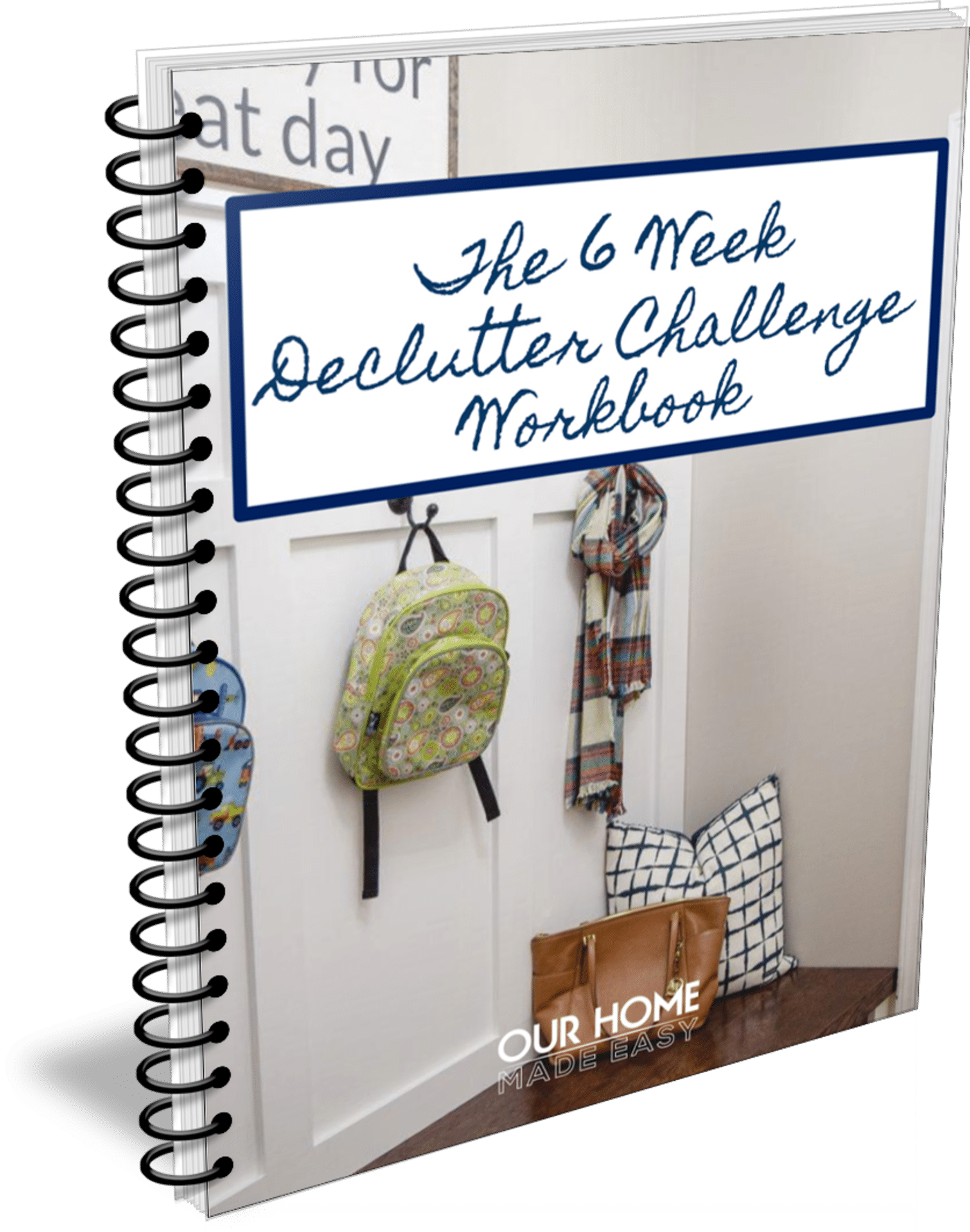 declutter challenge workbook binder