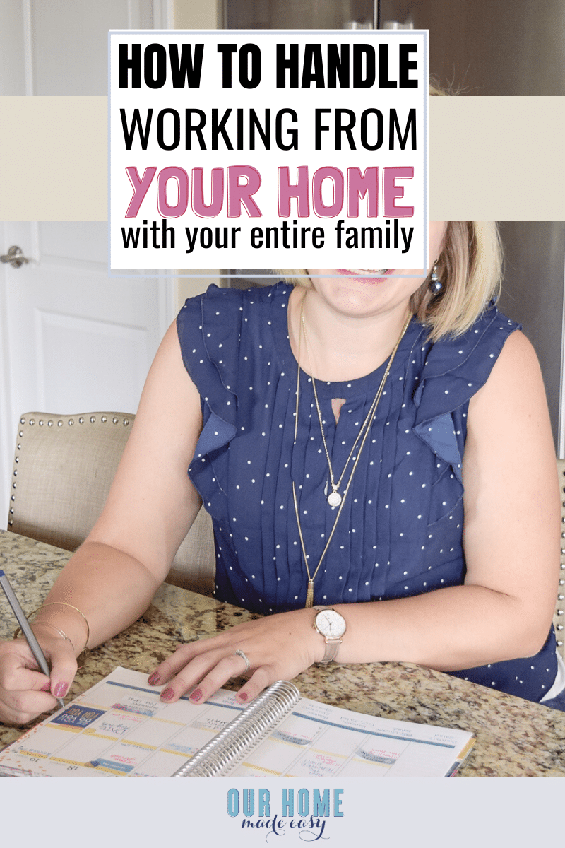 Working from Home With Your Family