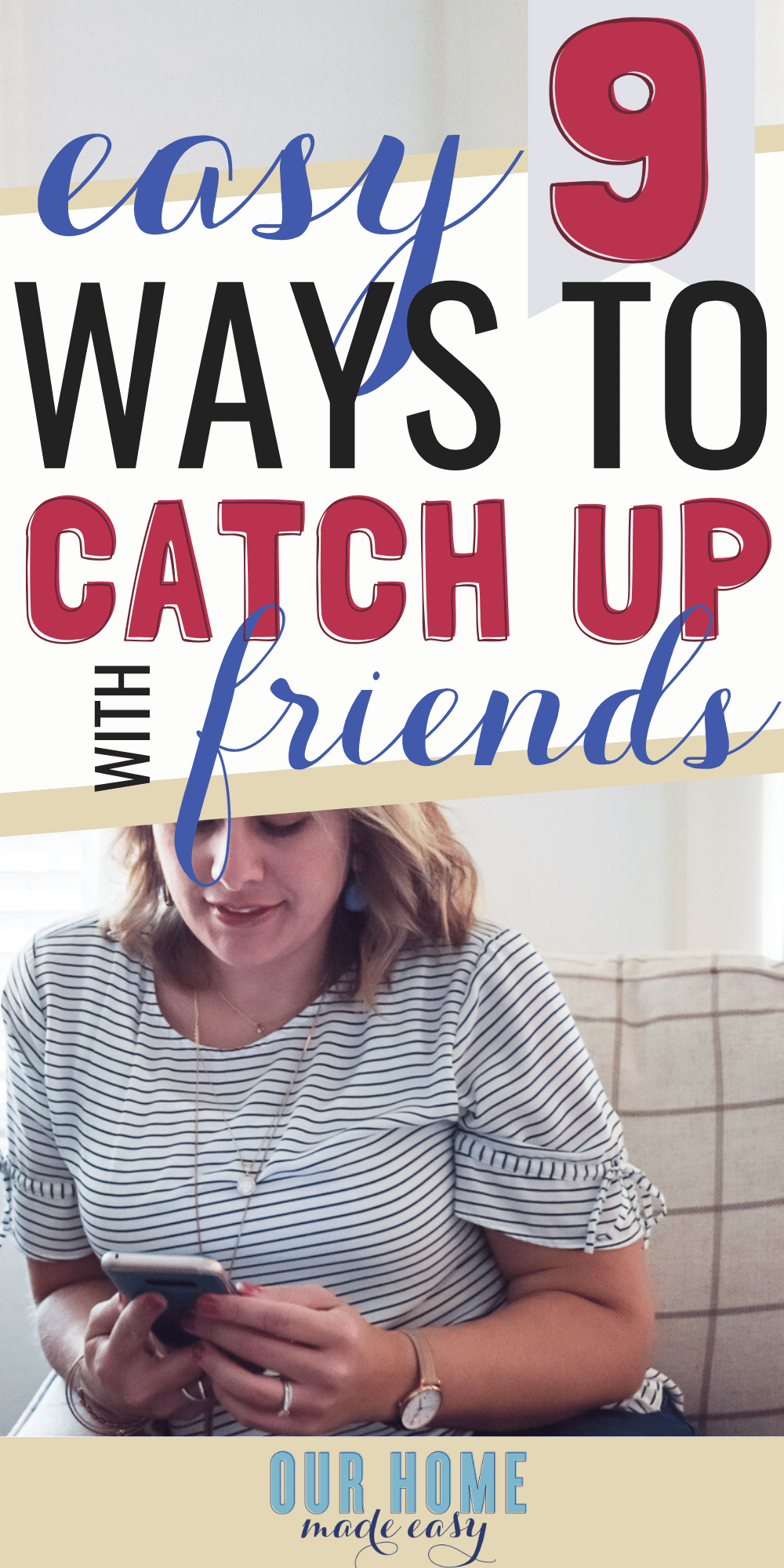 Has it been a while since you had a great time with your friends? Use these ideas on ways to catch up with old friends to make it a new habit that you enjoy!   