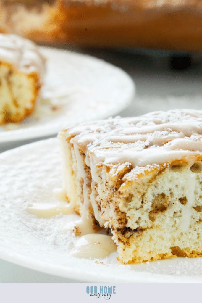 Sliced Cinnamon Cake Recipe