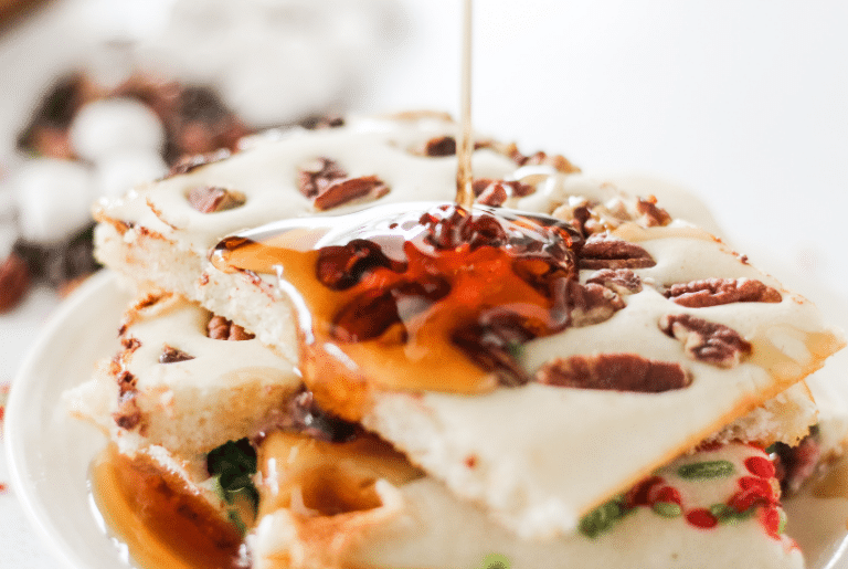 Christmas Sheet Pan Pancakes