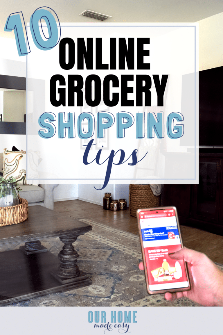 Is Grocery Delivery Worth It? 10 Tips for Grocery Shopping Online Our Home Made Easy