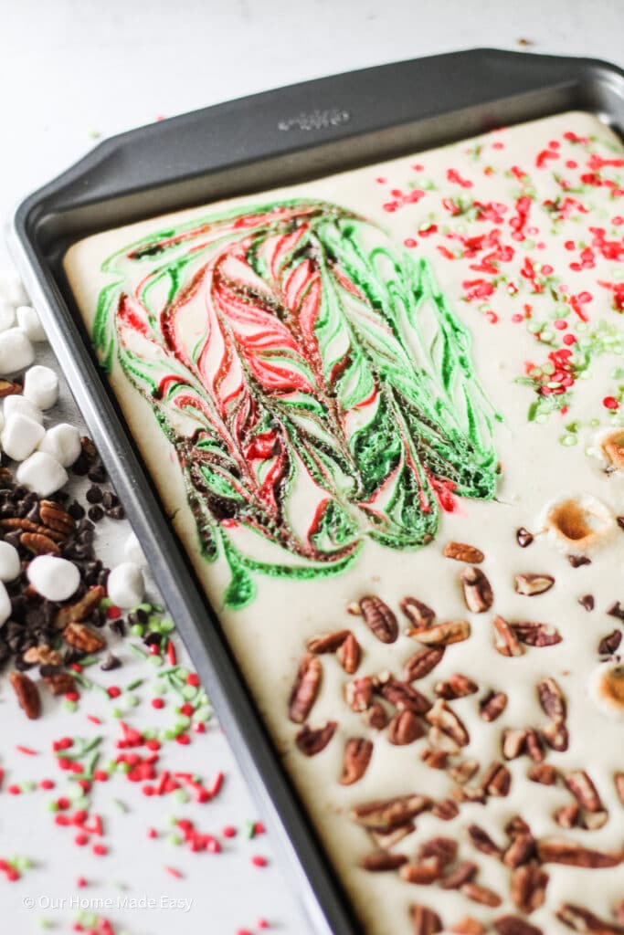 Sheet Pan Pancakes Christmas