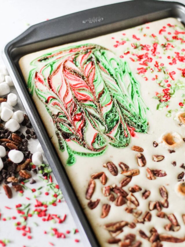 Sheet Pan Pancakes Christmas