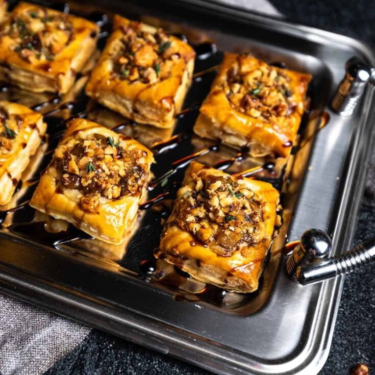 Holiday side dish-Pear-Tartlet