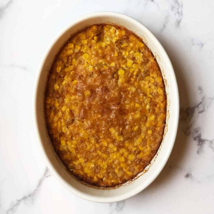 Thanksgiving side dish-corn-souffle