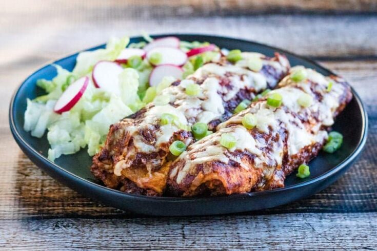 Image for The Best Homemade Chicken Enchiladas