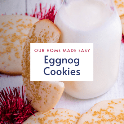 Yummy Eggnog Cookies