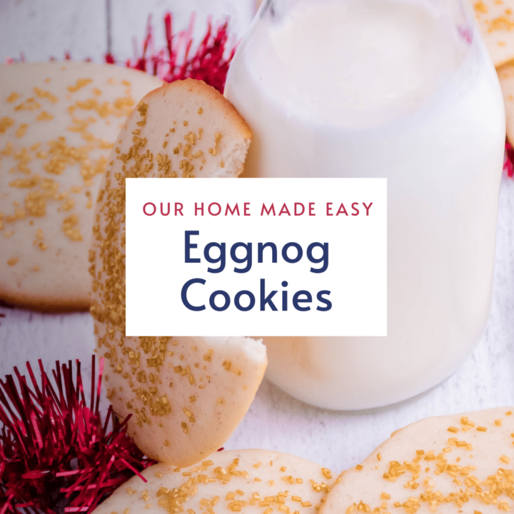 Eggnog Cookies