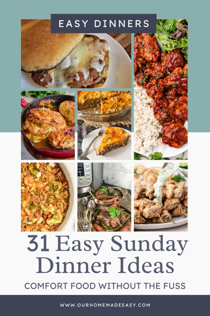 31 Easy Sunday Dinner Ideas for Families