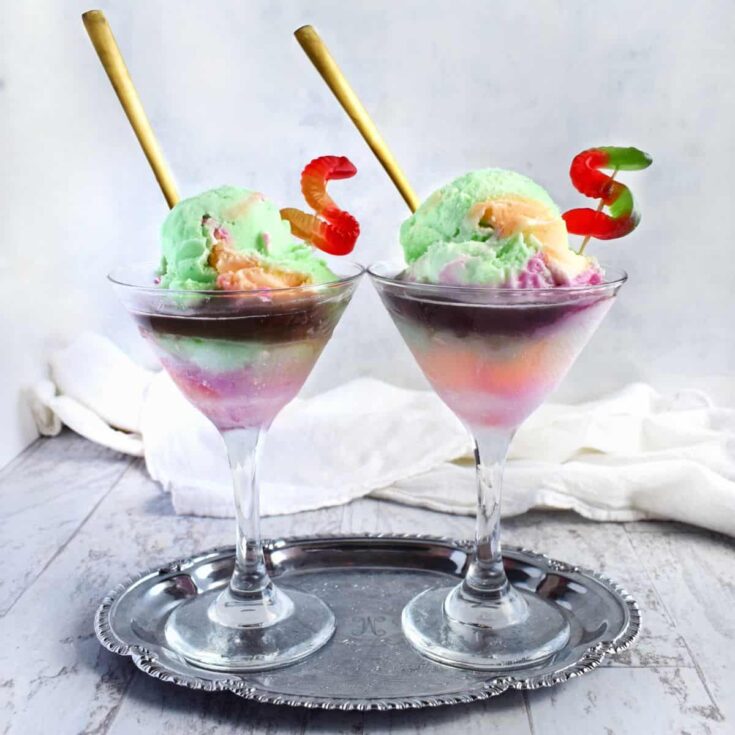 Image for Hocus Pocus Potion Float (a fun Halloween ice cream float!)