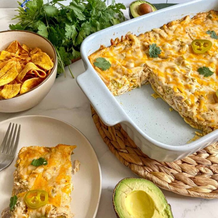 Image for Sour Cream Chicken Enchilada Casserole