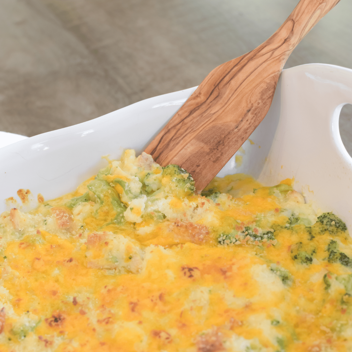 Broccoli Cheese and Rice Casserole