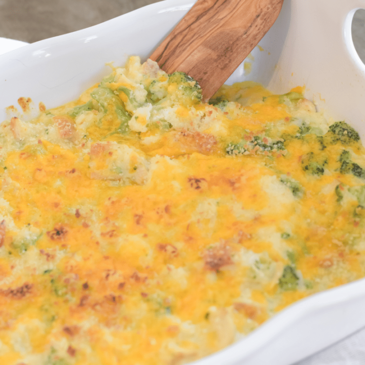 Broccoli Cheese and Rice Casserole