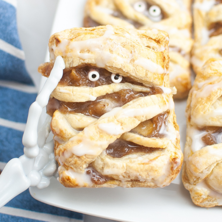 Mummy Puff Pastry Dessert