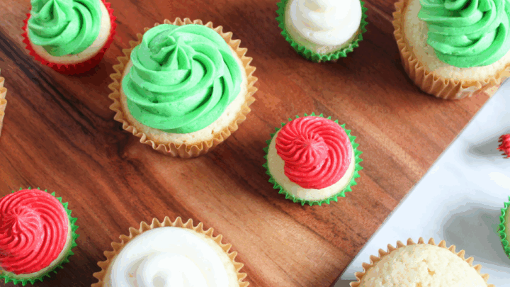 Image for Easy Christmas Cupcake Recipe to do with Kids
