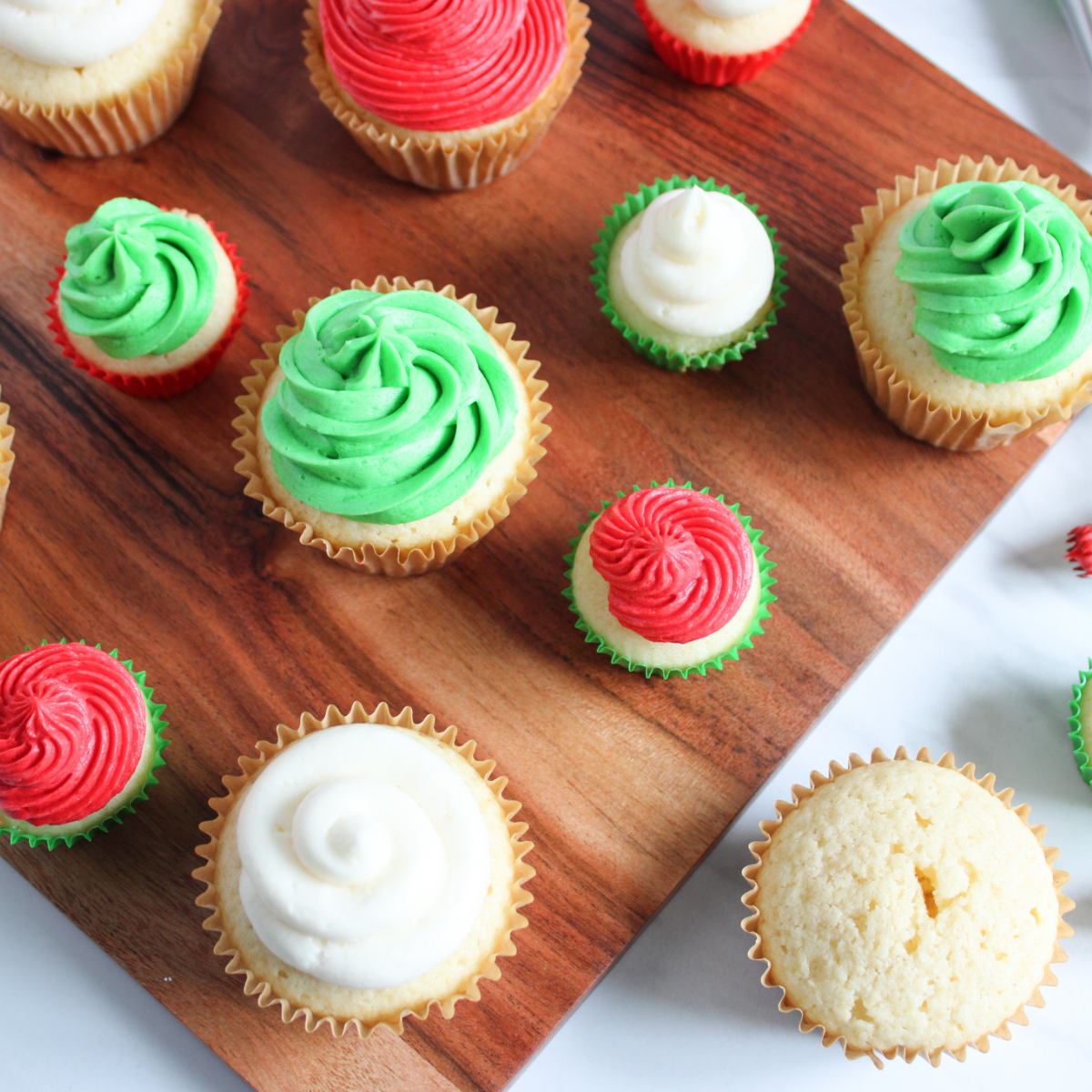 Easy Christmas Cupcake Recipe to do with Kids