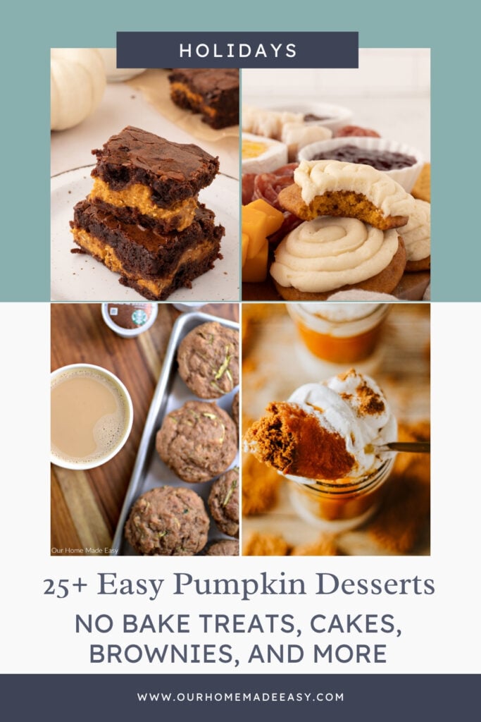 Easy Pumpkin Desserts Hero