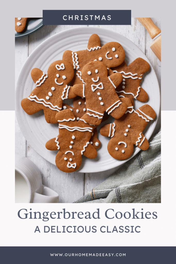 Easy Classic Gingerbread Cookie Recipe – Our Home Made Easy