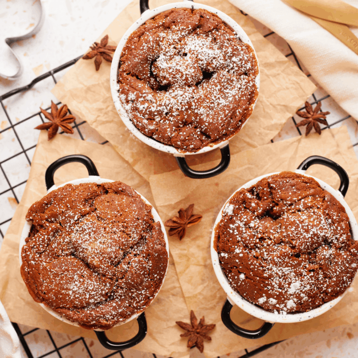 Gingerbread Pudding Cake Featured Image