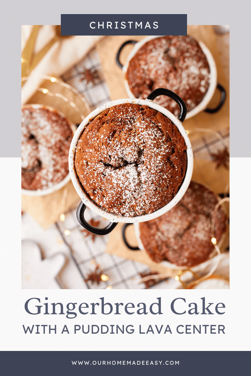 Gingerbread Pudding Cake Hero