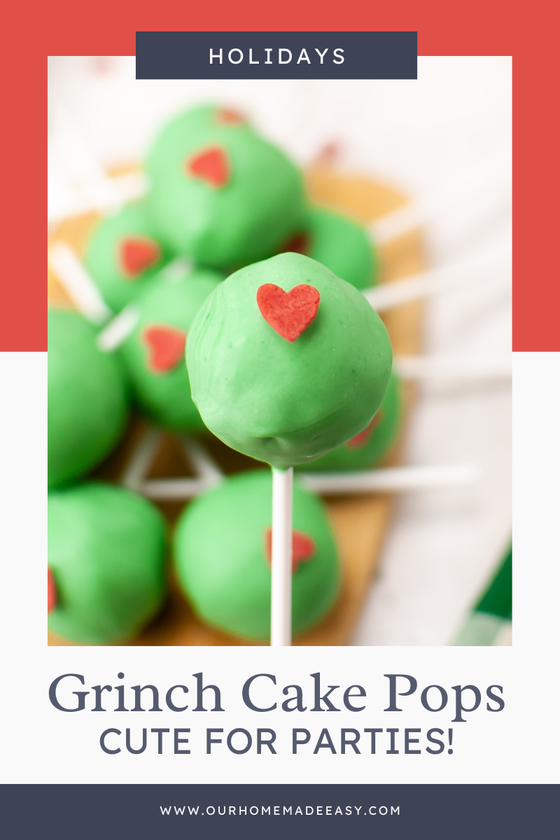 Grinch Cake Pops Hero