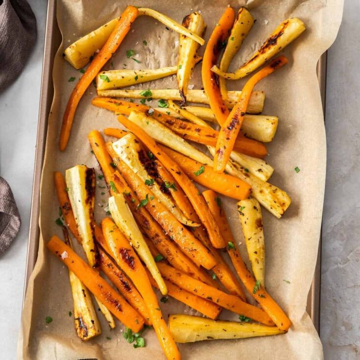 Image for Honey Roasted Parsnips and Carrots