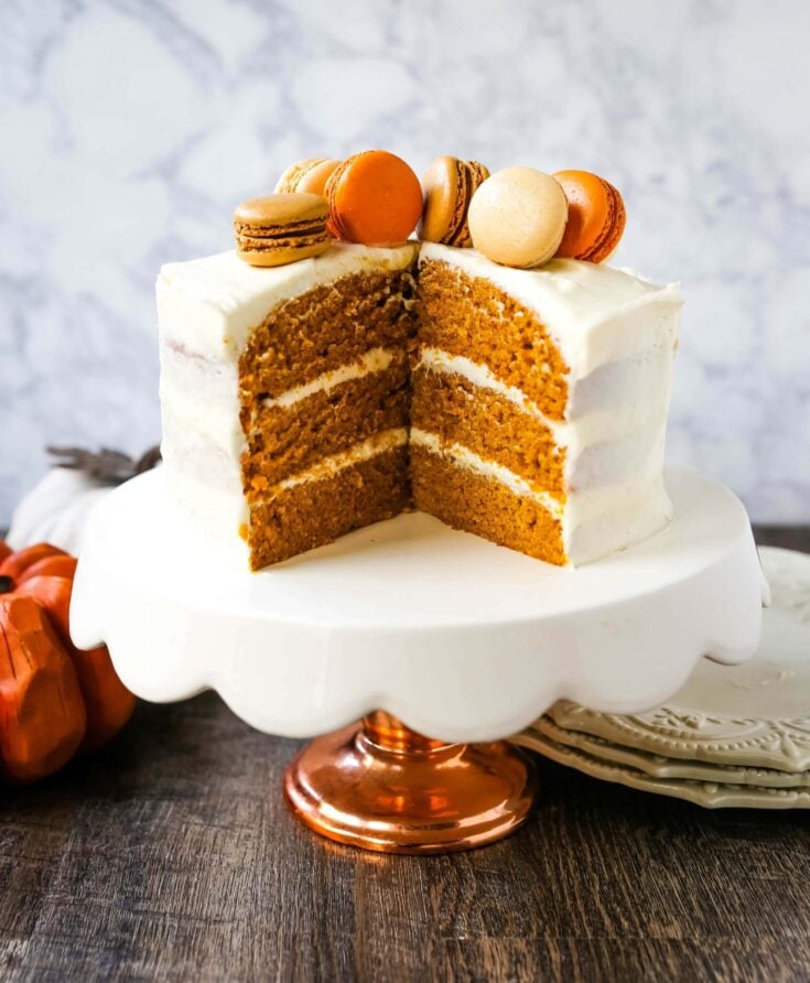 Image for Pumpkin Cake with Cream Cheese Frosting