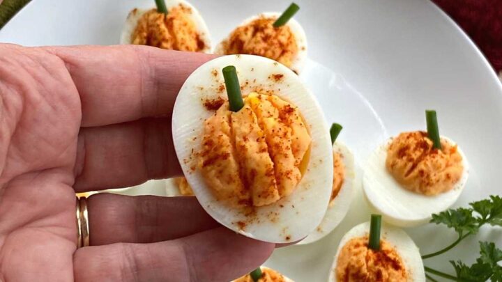 Image for Pumpkin Deviled Eggs