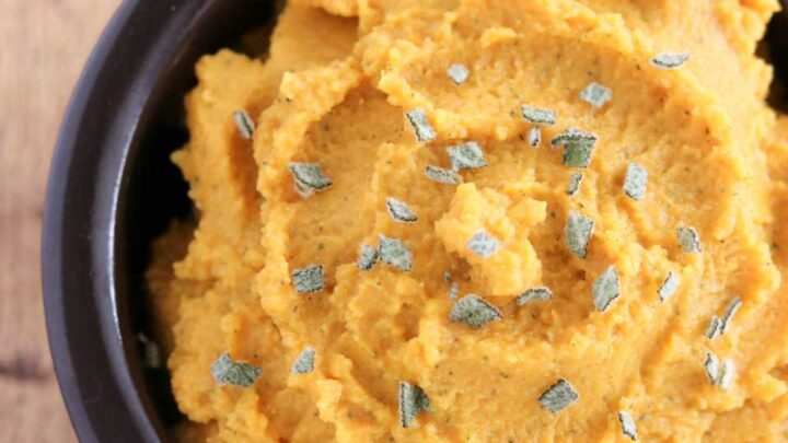 Image for 5-Minute Savory Pumpkin Hummus with Fresh Sage