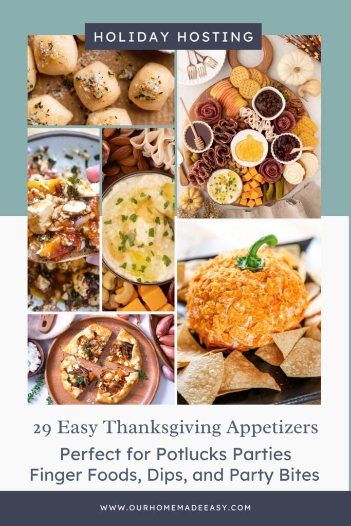 easy Thanksgiving potluck appetizers