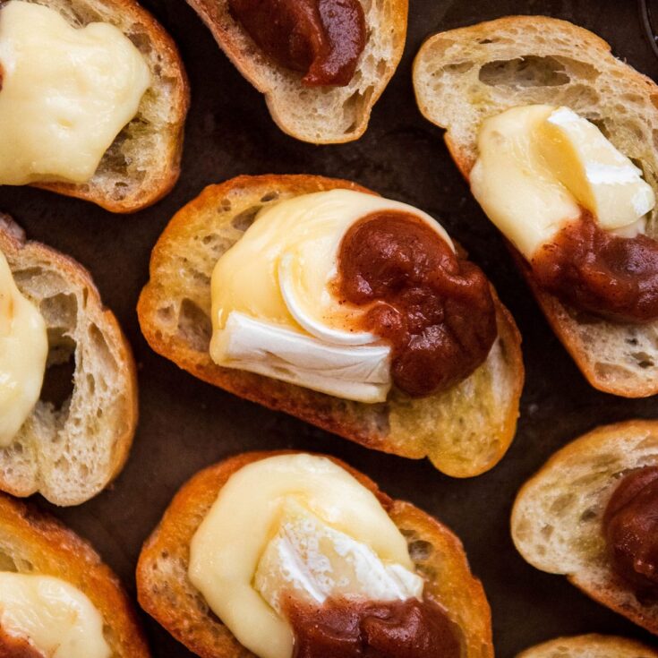 Image for Brie and Apple Butter Crostini