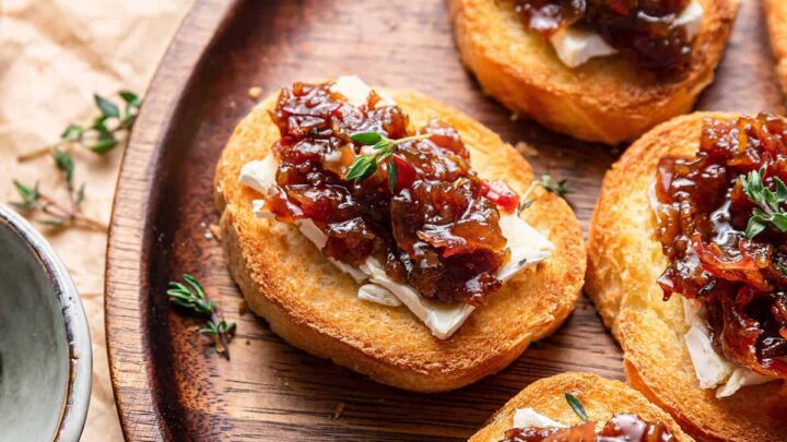 Image for Bourbon Bacon Jam Crostini