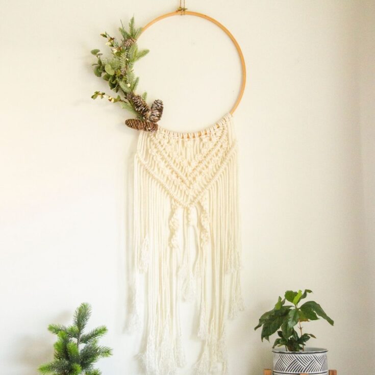 Image for Macrame Christmas Wreath