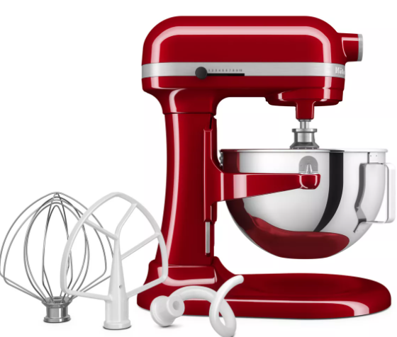 KitchenAid 5.5qt Bowl-Lift Stand Mixer - KSM55 - Empire Red