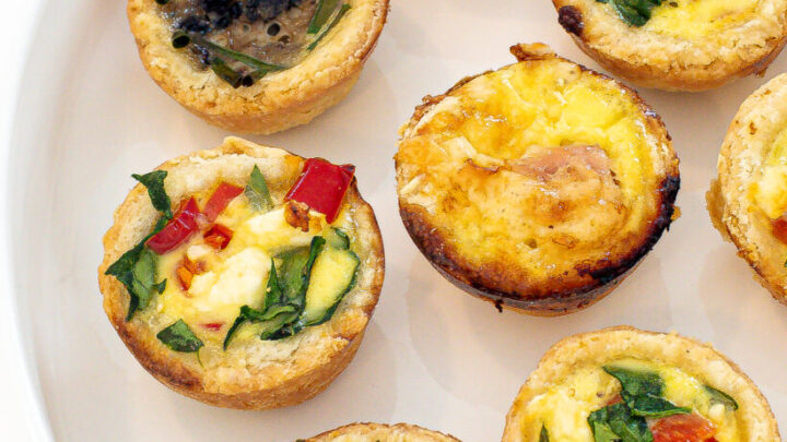 Image for Mini Quiche Recipe (3 Ways!)