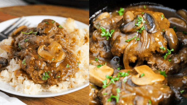 Image for Slow Cooker Salisbury Steak