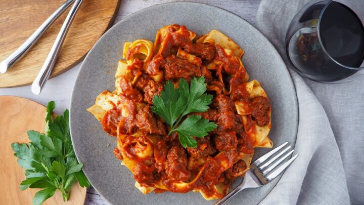 Image for Slow cooker lamb ragu