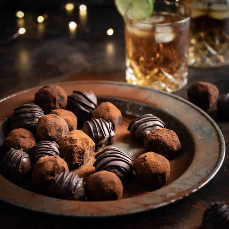 Image for How to Make Easy Homemade Rum Truffles