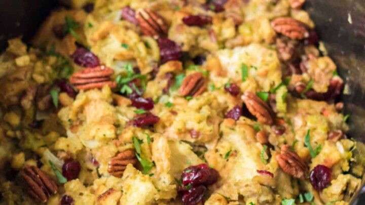 Image for Crockpot Cranberry Pecan Stuffing Recipe