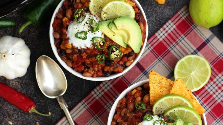 Image for The Best Slow Cooker Vegan Chili