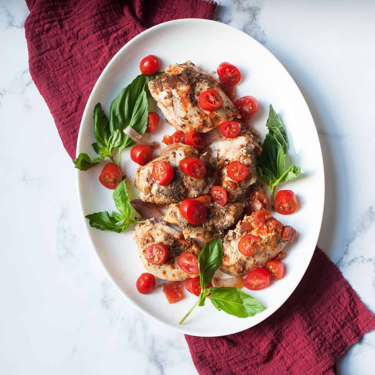 Image for Crockpot Bruschetta Chicken