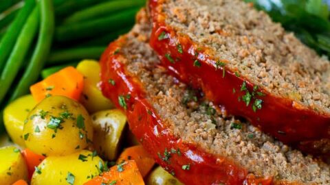 Image for Crockpot Meatloaf with Vegetables
