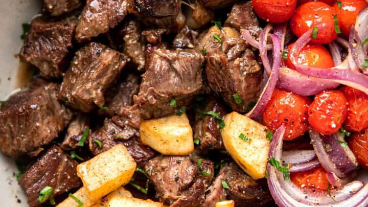 Image for Slow Cooker Buttery Lemon Steak Bites