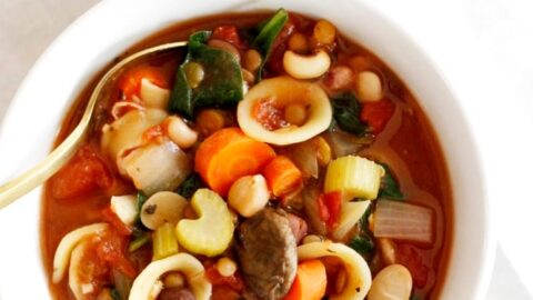 Image for Hearty 13-Bean Slow Cooker Minestrone Recipe