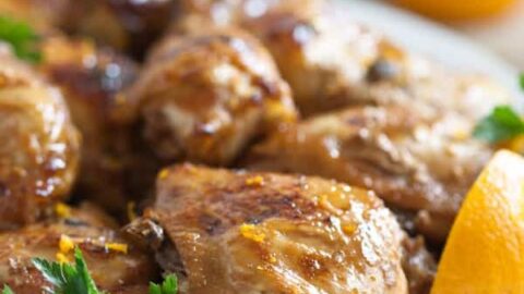 Image for Chicken With Orange Sauce