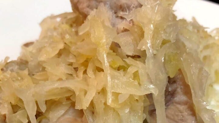 Image for Country Style Pork Ribs and Sauerkraut Recipe