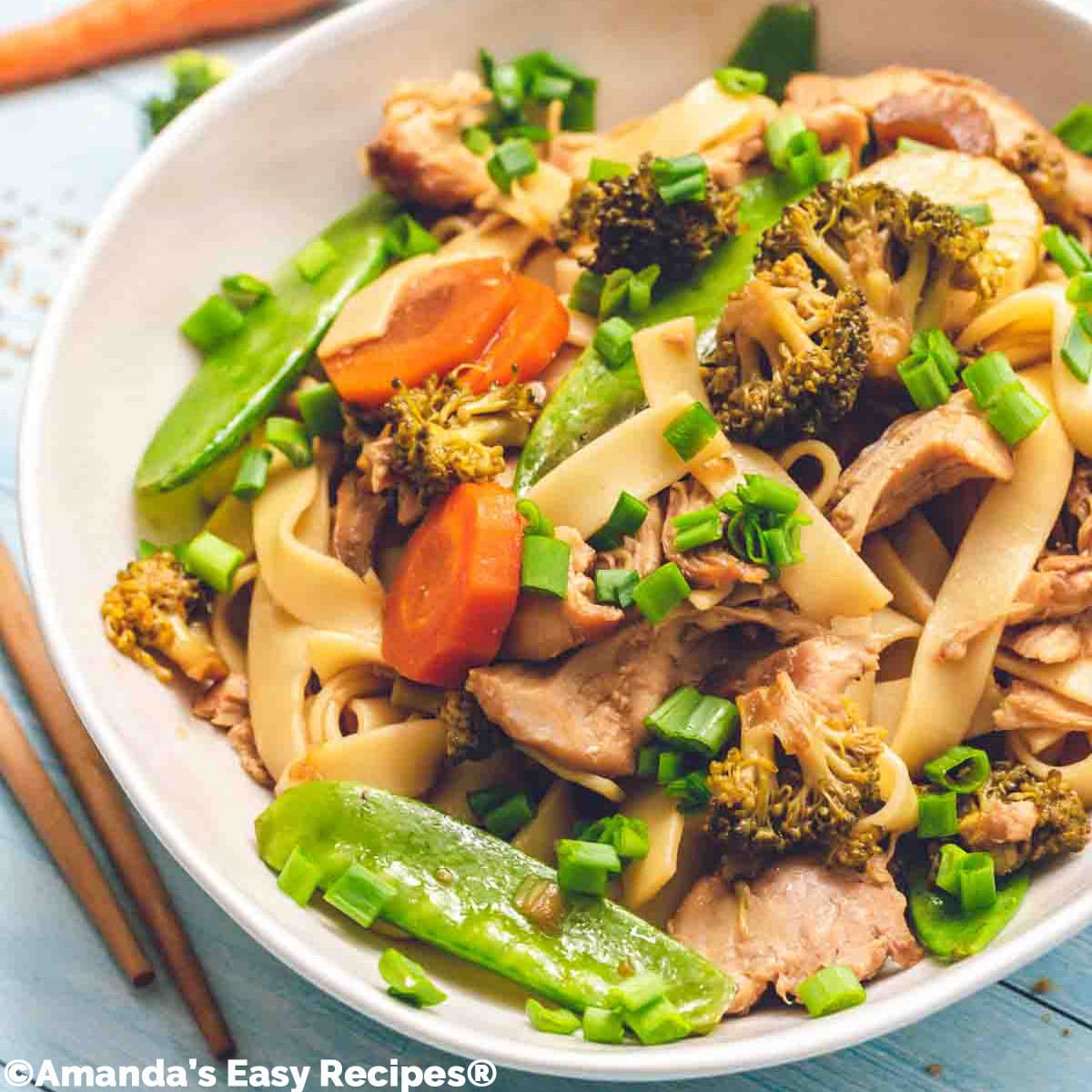 Image for Crock Pot Chicken Lo Mein 