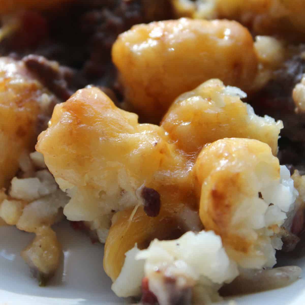 Image for Crock Pot Tater Tot Casserole Recipe {Video}