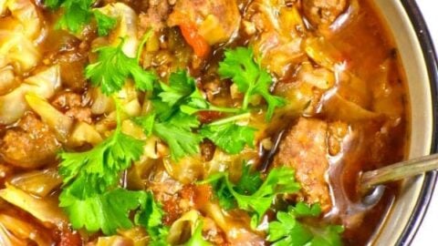 Image for Meaty Cabbage Soup